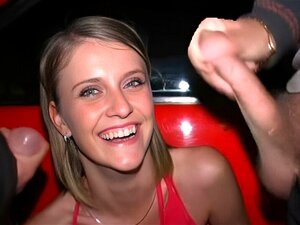Kate Goes Dogging. Outdoor Public Orgy Action Porn