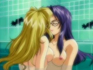 Lesbian Anime Coeds Group Sex In The Bathroom. Lesbian Anime Coeds Group Sex In The Bathroom Porn