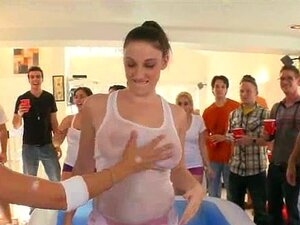 College Party Wet T-Shirt Contest Porn