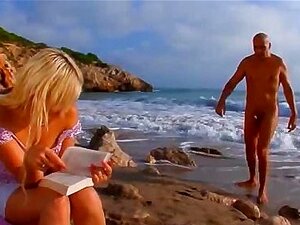 Public Beach Sex With A Sexy Blonde Porn