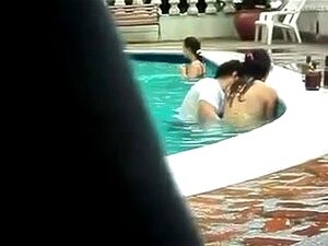 Voyeur cam in the pool shooting Japan gadget naked nri014 00