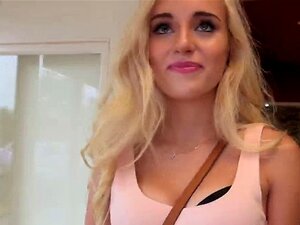 Skinny Naomi Woods Gets Deep Slammed from Behind in Tight Ass