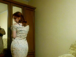 Redhead Amateur Wife In Summer Dress With Big Natural Boobs On Homemade Vid Porn