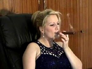 Eva Notty in Cigar Smoking Ass Kicking