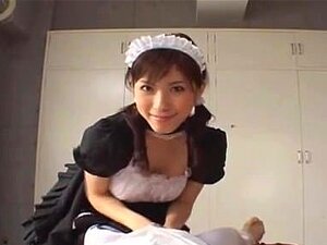 Japanese Maid Blowjob - Maid Handjob porn videos at Xecce.com