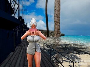 Sunbath: Shemale Hentai X Female (LoM, Pose3D) Part 1 Porn
