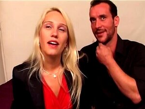 French golden-haired fuck for anal